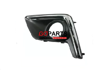 16-17 CROSSTREK FOG LAMP COVER（TEXTURED BLACK,W/CHROME TRIM）RH