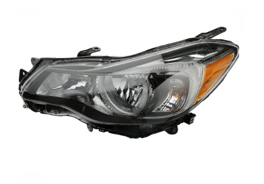 12-15 CROSSTREK HEAD LAMP（USA,CHROME BLACK BEZEL,MANUL）LH