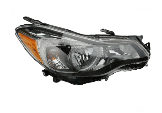 12-15 CROSSTREK HEAD LAMP（USA,CHROME BLACK BEZEL,MANUL）RH